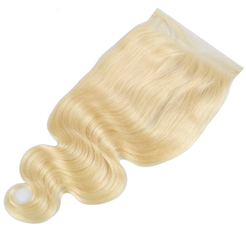 613 Blonde 5x5 Closure Give Me Body Wave